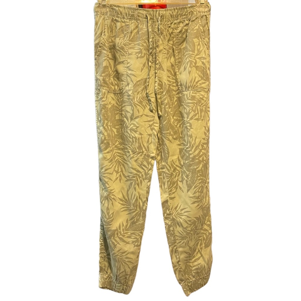 C&C California palm leaf print jogger Size S